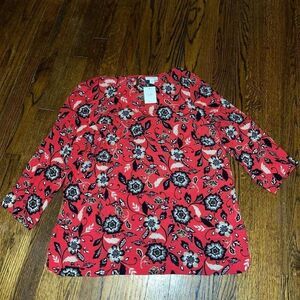 New J Jill Blouse